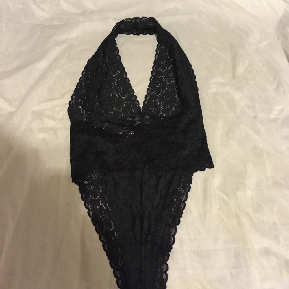 One piece lace lingerie